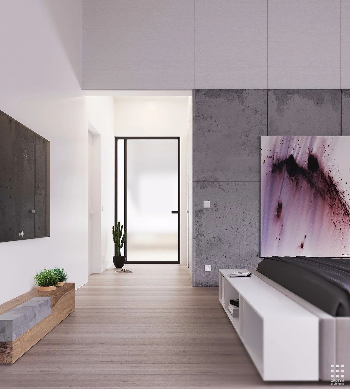 白俄罗斯设计师打造 203㎡自然风住宅-19