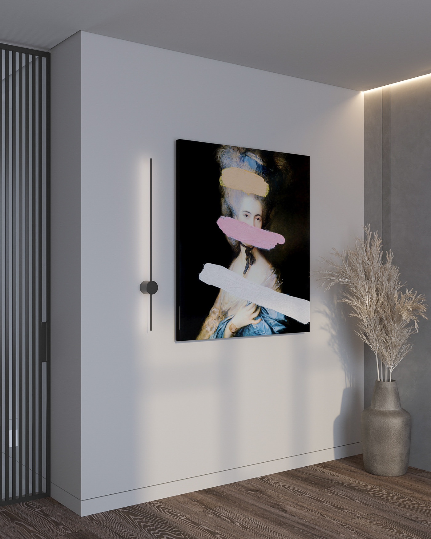 60㎡小空间公寓设计 邂逅轻柔质感，至臻至美的-6