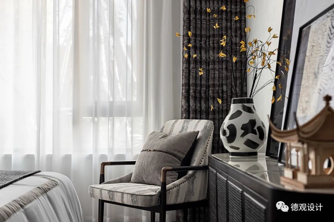 德观设计 | 兴华尚都国际样板间 | 惊艳橙光，写意人文东方-50