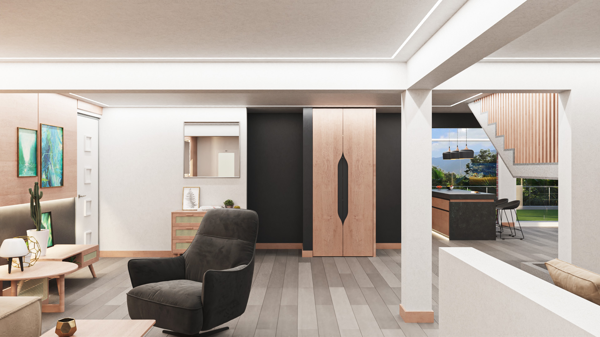 Casa M - Area Social-0