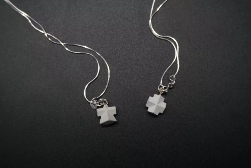 素描写意,混凝土吊坠诠释生活美学-67