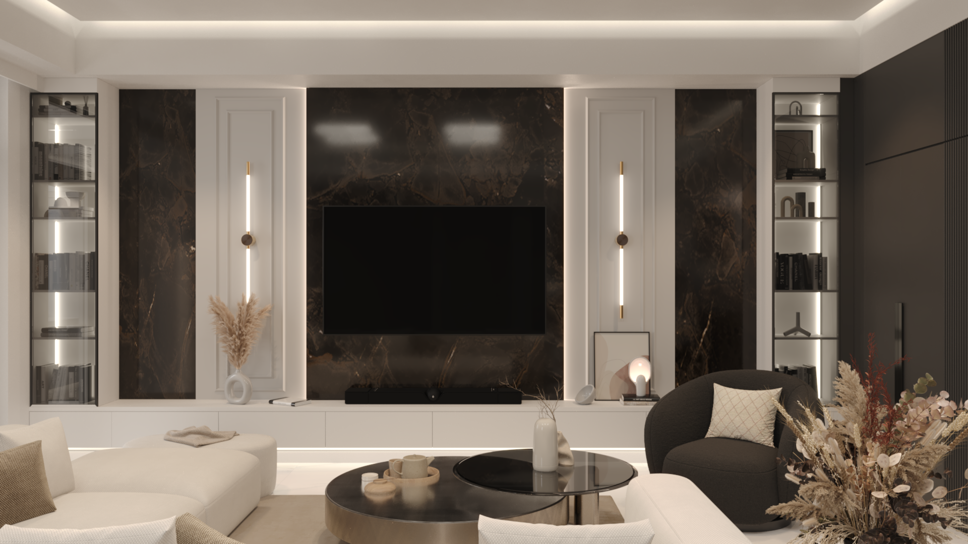 Elegance in Contrast | A Yerevan Residence-1