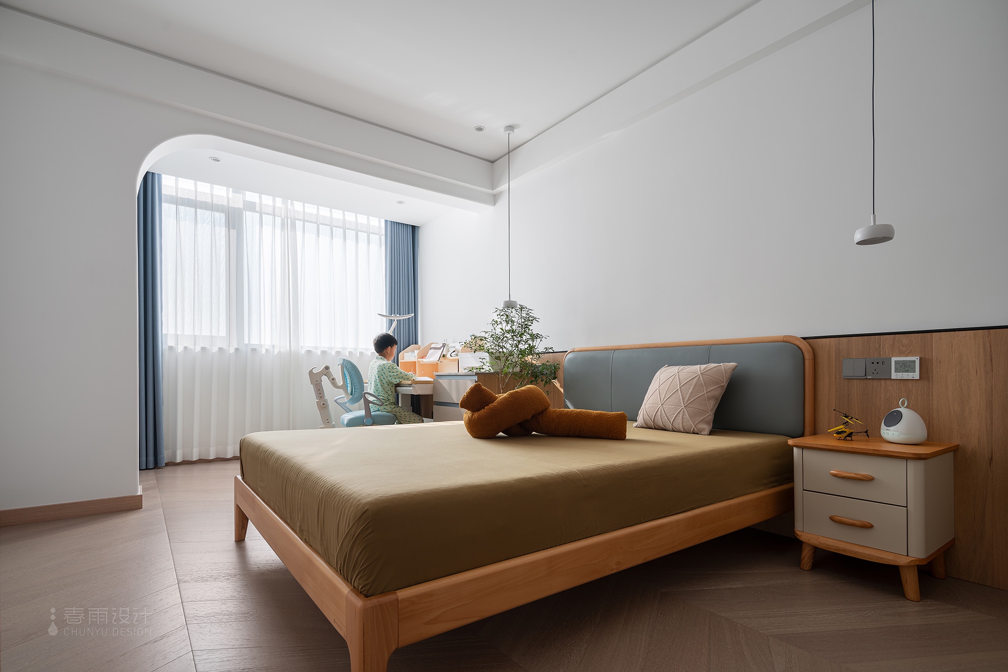 日落归山海,愿爱如晚霞丨中国苏州丨春雨空间设计-56