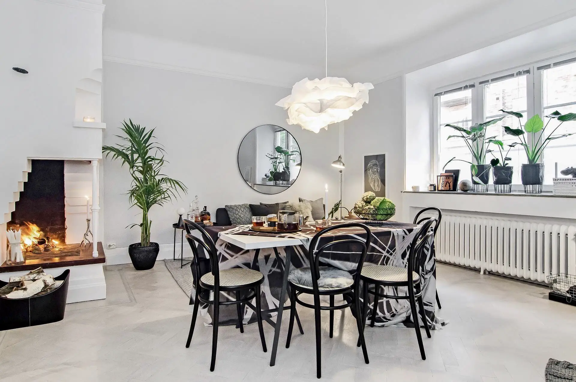 39 平米瑞典小公寓舒适待客之道-3