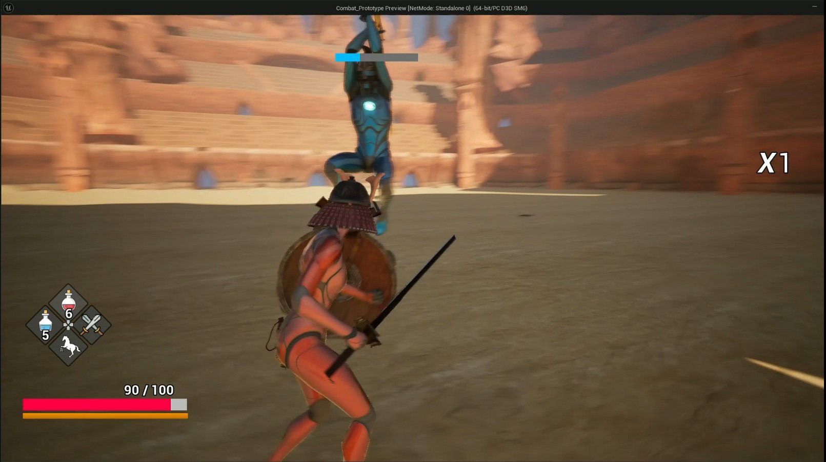 Combat Prototype | Melee Systems & AI Behavior-4