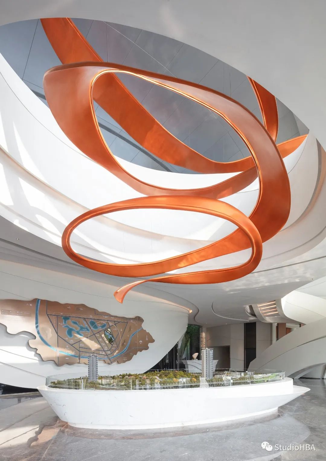【Studio HBA | 赫室作品】肇庆阳光城檀府湖幕艺术馆-19