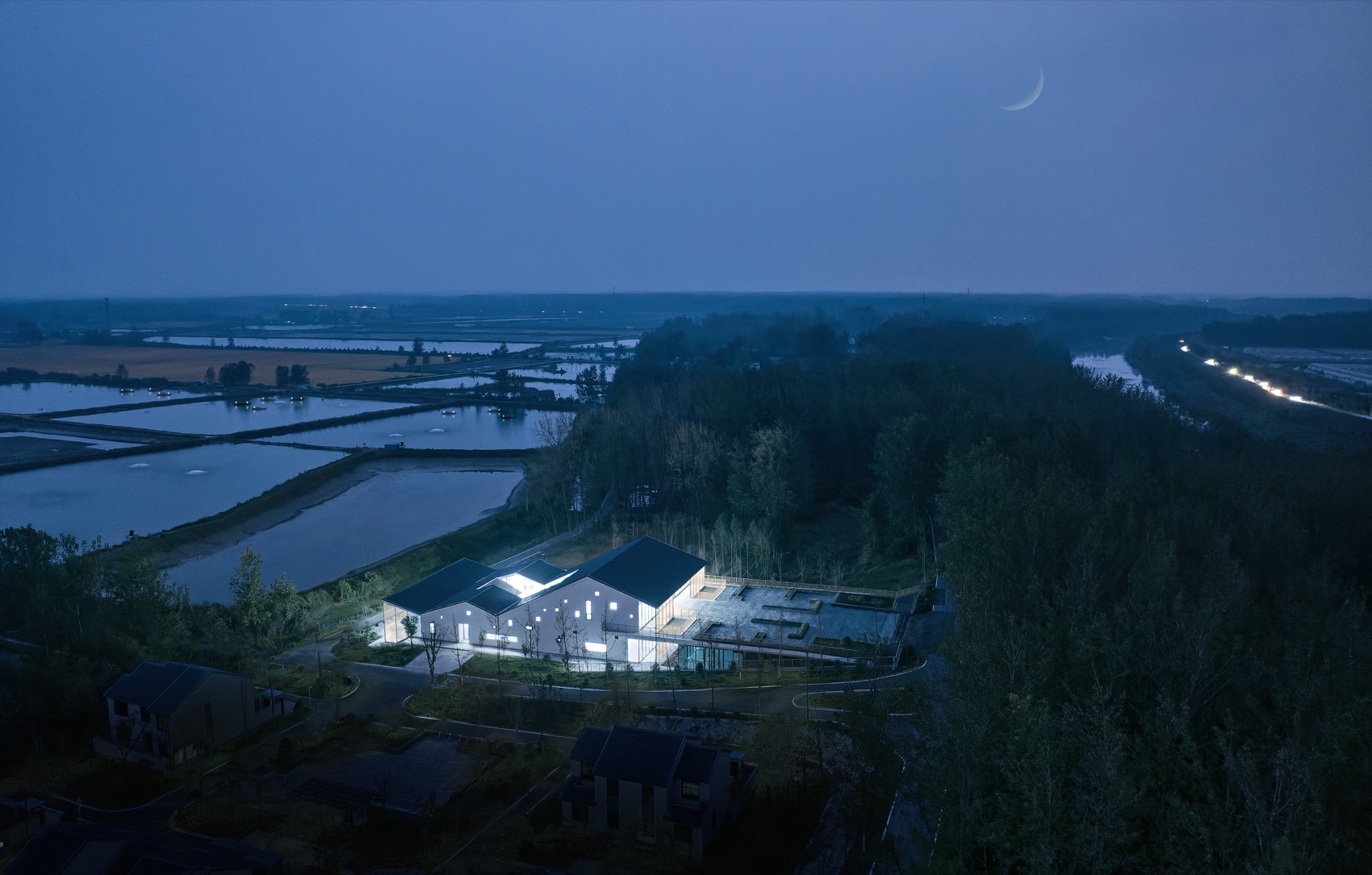 卢塘村党群服务中心·李口渔灯,水畔客厅丨中国宿迁丨江苏省建筑设计研究院股份有限公司-7