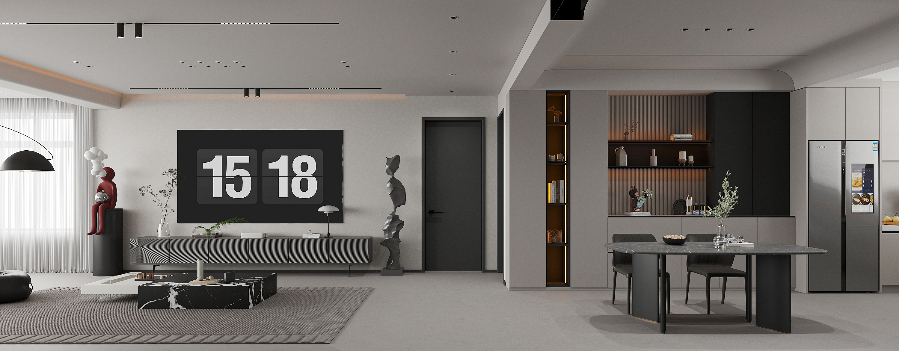 玖玺台 133 平室内设计-14