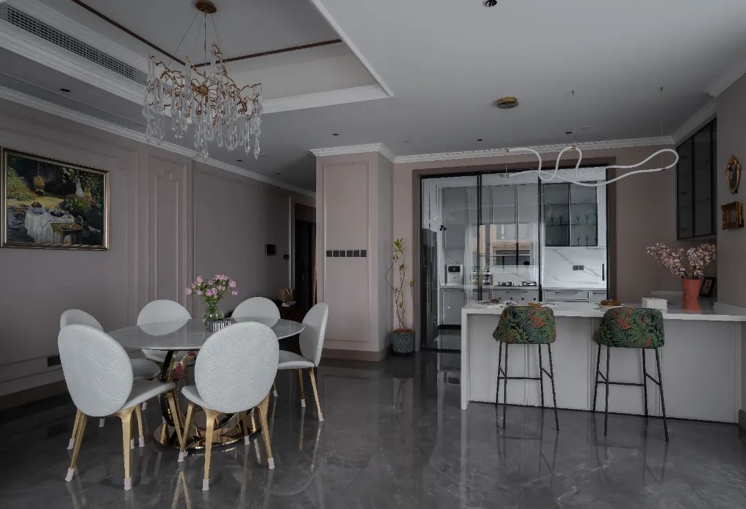 英庭名墅复古轻奢别墅设计丨尚层别墅装饰-30