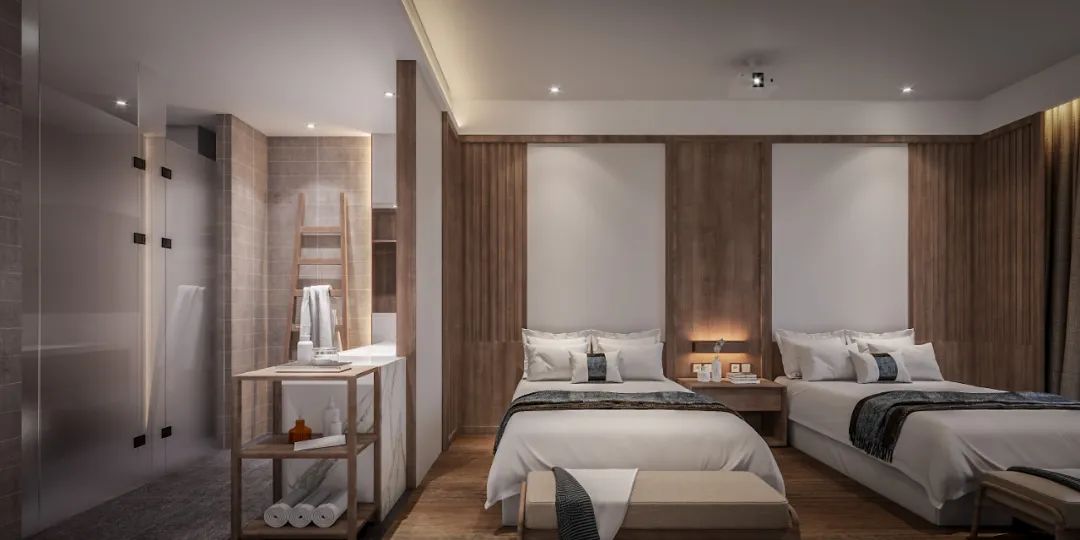 民宿酒店 | 空间设计与胡维元的艺术探索-34