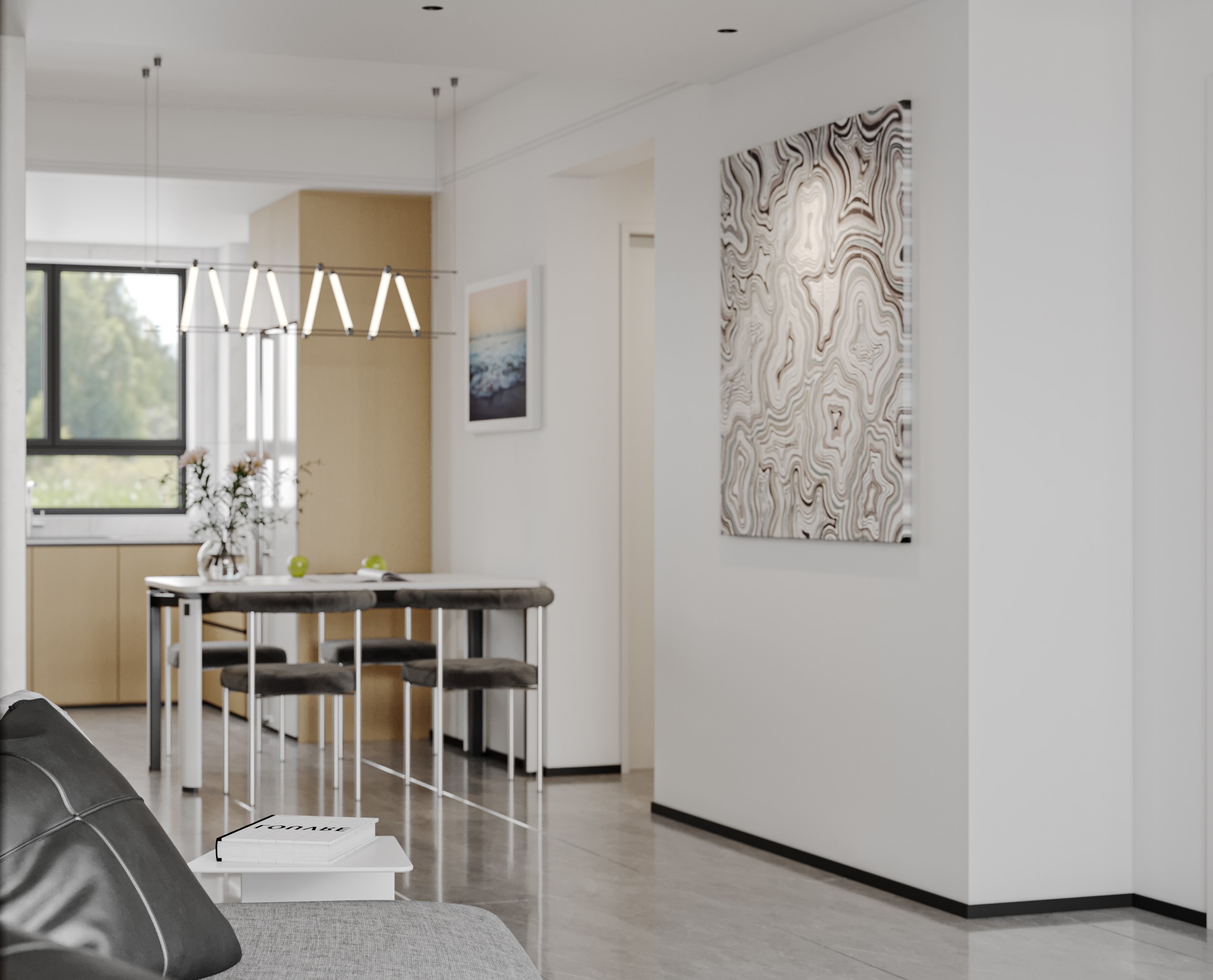 墩墩设计 | 127㎡私宅设计，简约有度！-5