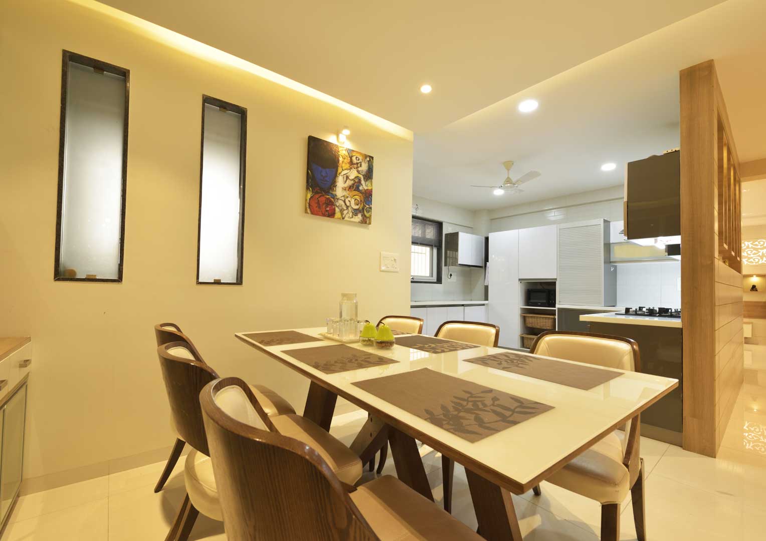 DIY Painted Headboard On Wall To Add A Moroccan Feel-5