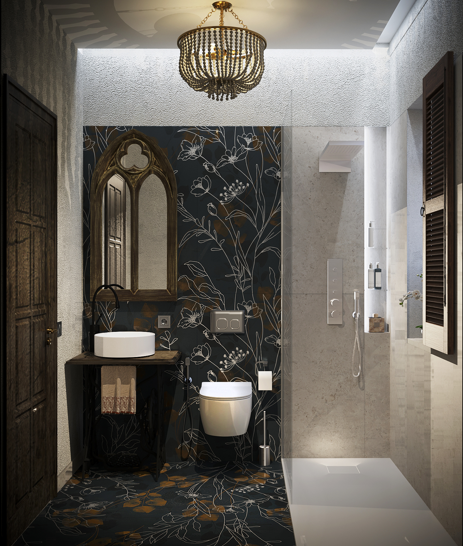 1 楼乡村住宅设计-9