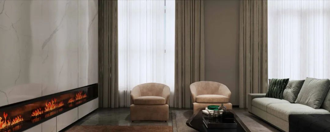 定兴私宅 | 后现代轻奢风格的慢生活空间-53