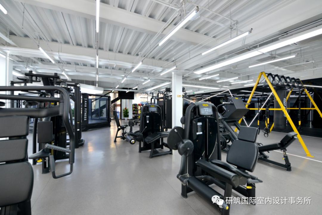 AHA 健康定制丨现代轻健身空间设计-92