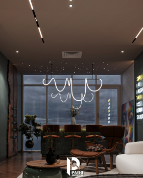 Bold Modern Reception Interior Design