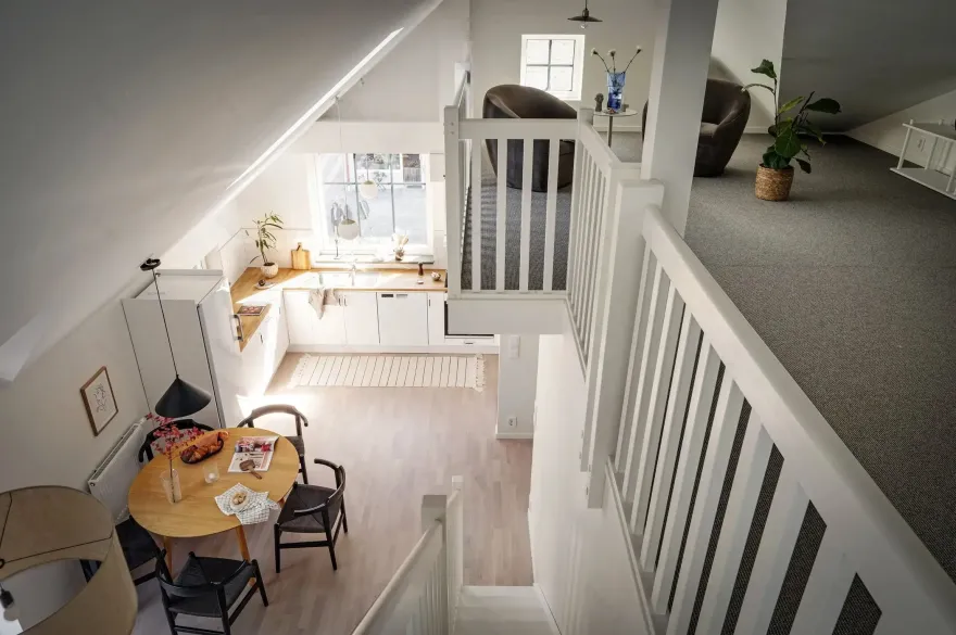 哥德堡明亮顶层公寓 | 现代风格与阳光阳台的完美结合-11