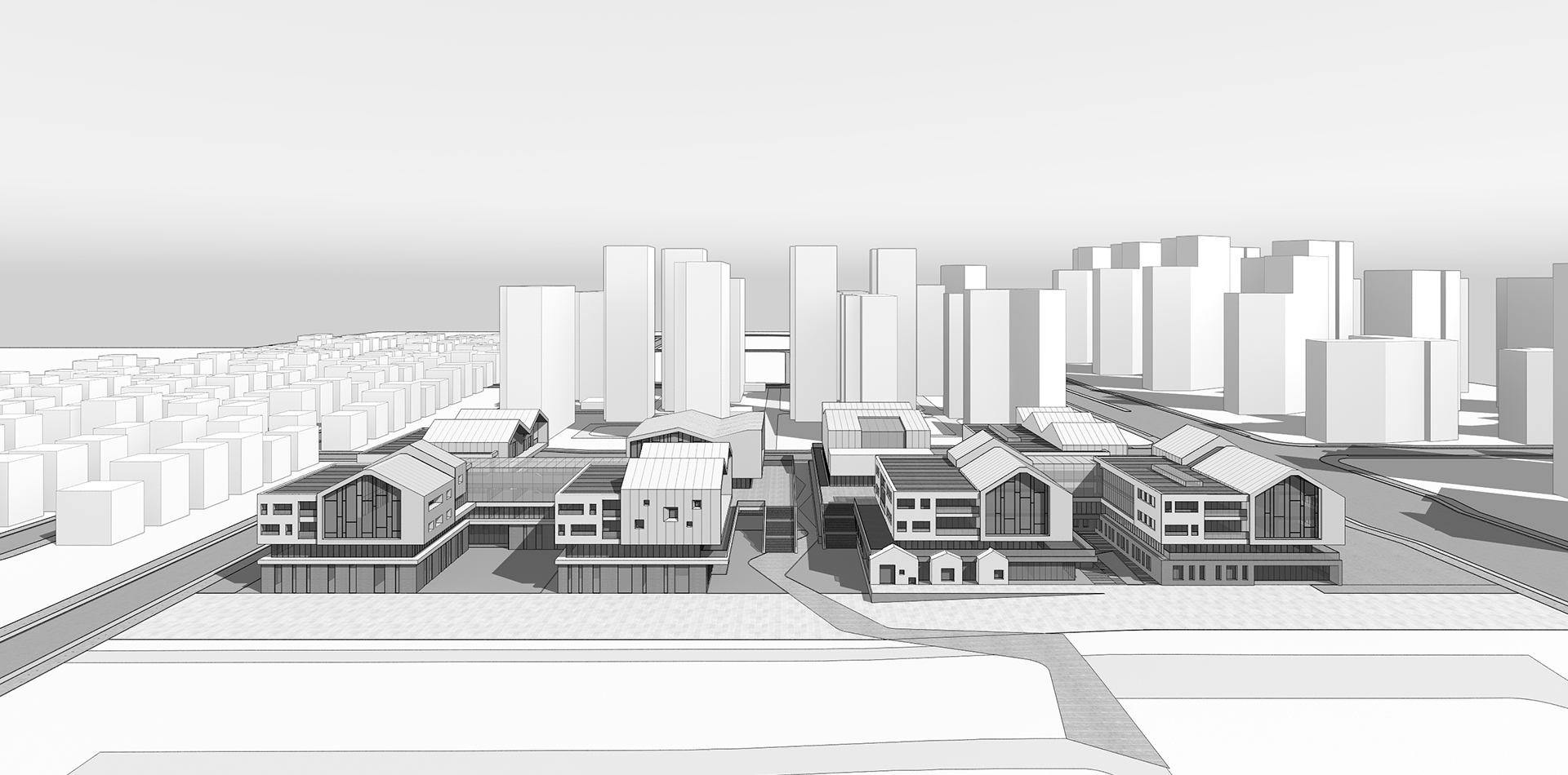 거암초·중 교사 신축공사（可理解为巨岩中小学教师楼新建工程）丨韩国首尔丨디엔비건축사사무소（DNB建筑师事务所）-1