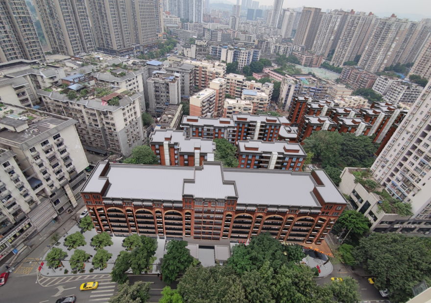 央视《新闻联播》关注丨重庆市大渡口区重钢大学生宿舍改造项目-12