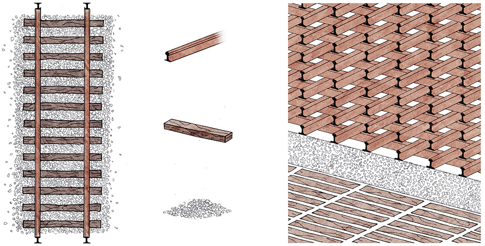 《记忆之轨》装置丨法国里昂丨Blaising Borchardt Studio（BBS）-33