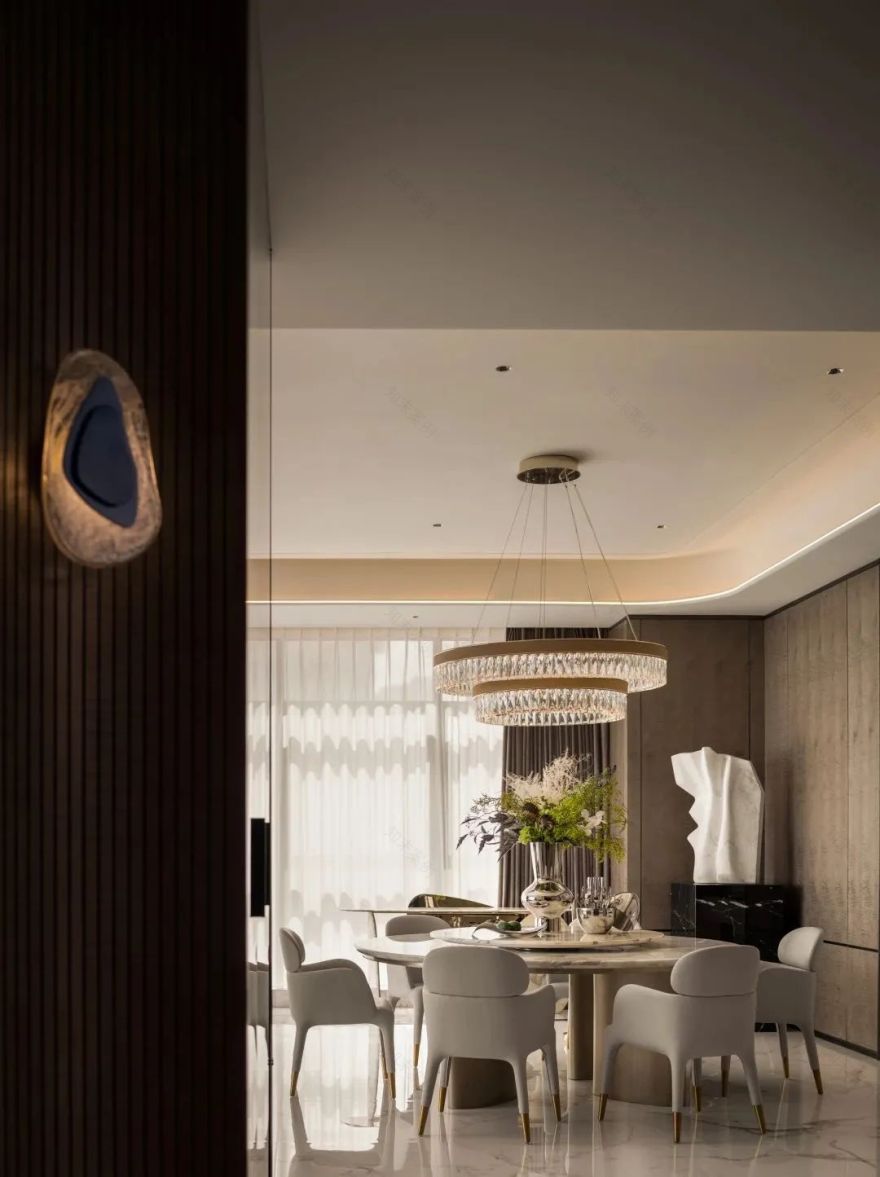 长沙旭辉铂悦湘江 360 公寓样板房丨中国长沙丨WJID 维几设计-19