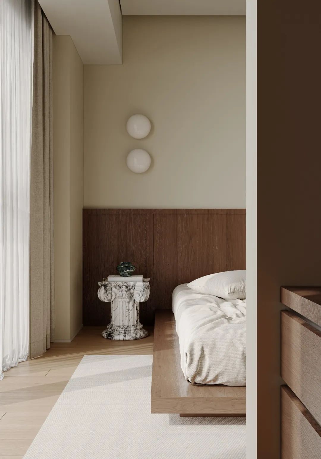 世豪翡丽大平层 · 自然舒适的现代家居设计丨中国成都丨上海胤尊-26