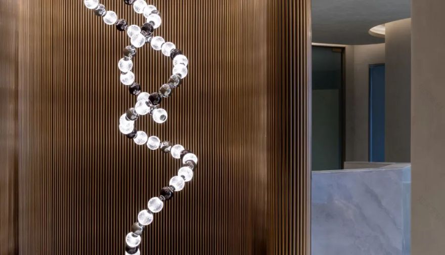 弧形絮语 · 成都赫柏源生物科技美容院设计丨中国成都丨成都尊席装饰工程有限公司-7