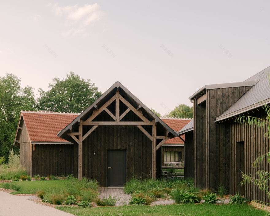 法国 Cheverny 城堡酒店扩建丨Collet Muller Architectes-11