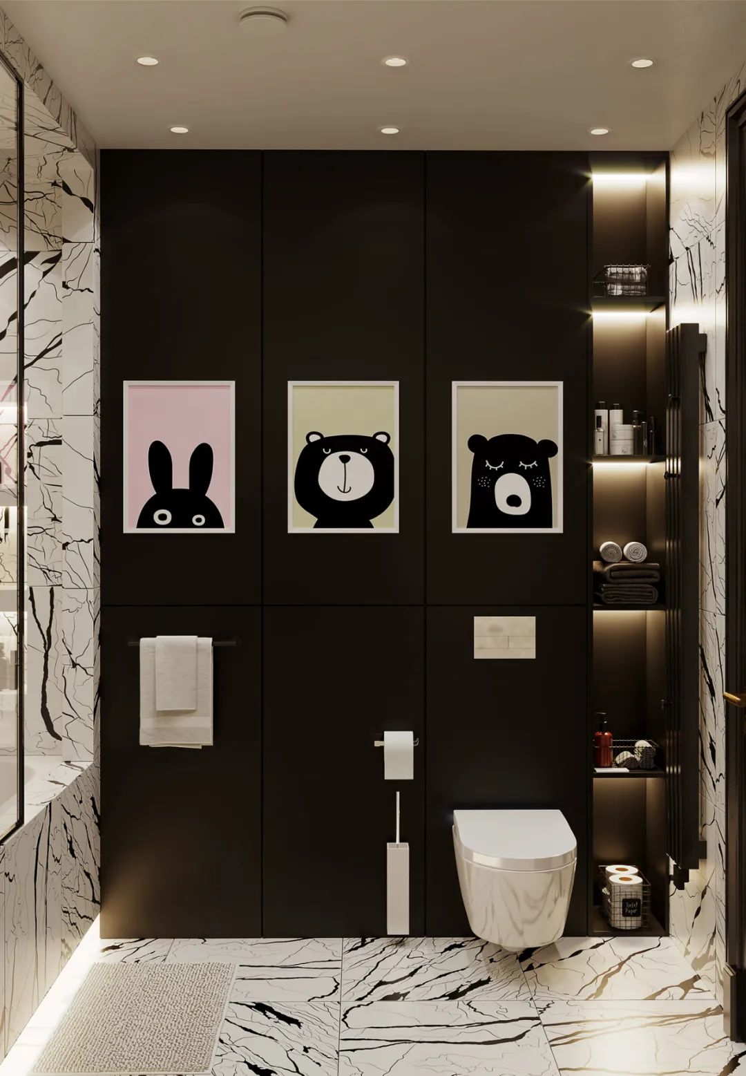 俄罗斯莫斯科 192·4㎡私人豪宅设计丨Julia Design-82