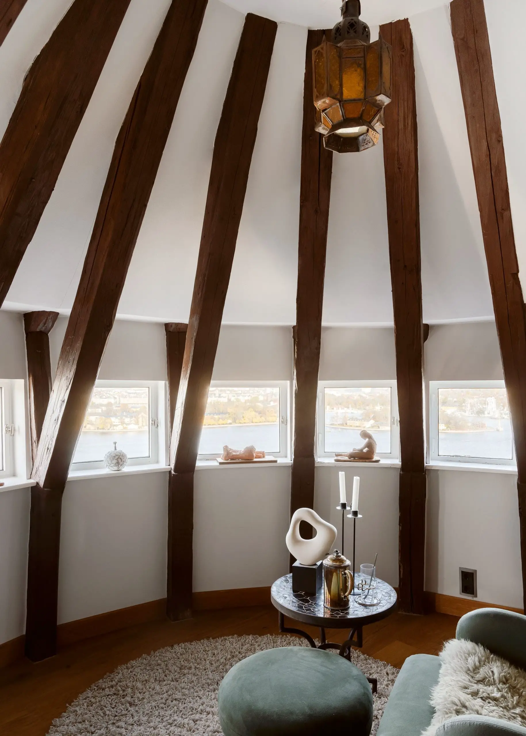 梦幻之居 | 瑞典斯德哥尔摩艺术装饰风格复式公寓-6