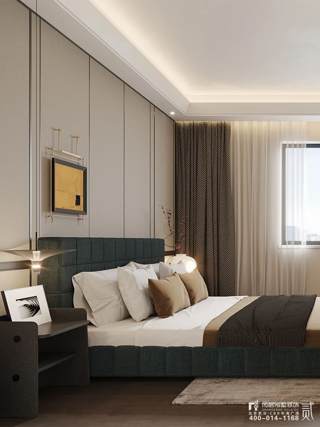 中国府 x 尚层作品 | 90后帅哥独享的178㎡现代大平层，用软装为家注入灵魂！-30