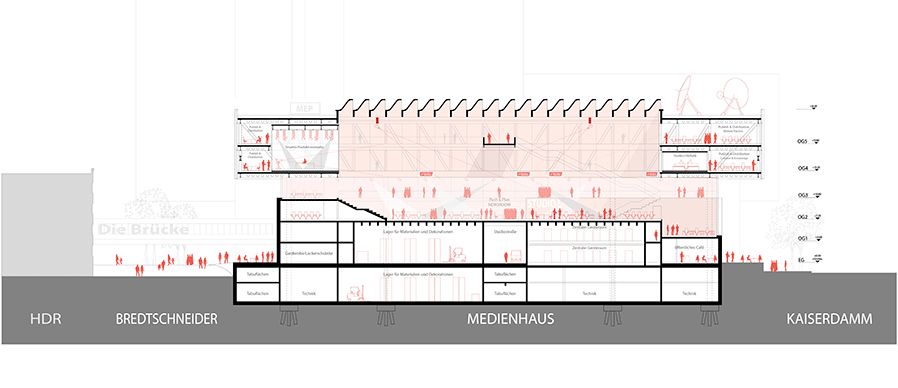 柏林 RBB 媒体中心 | 跨越时代的创新媒体空间-18