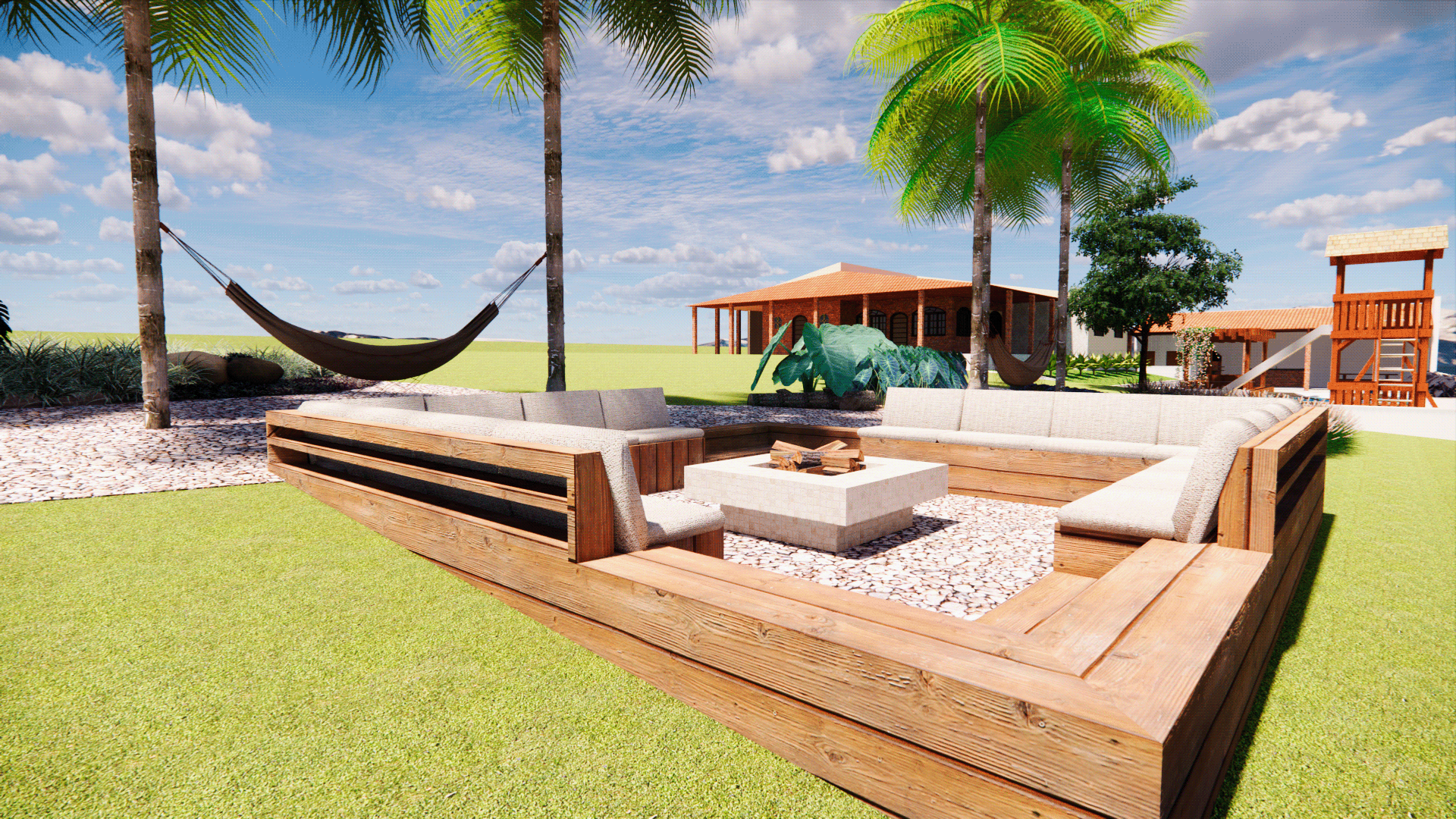 Área Gourmet - Paisagismo-1