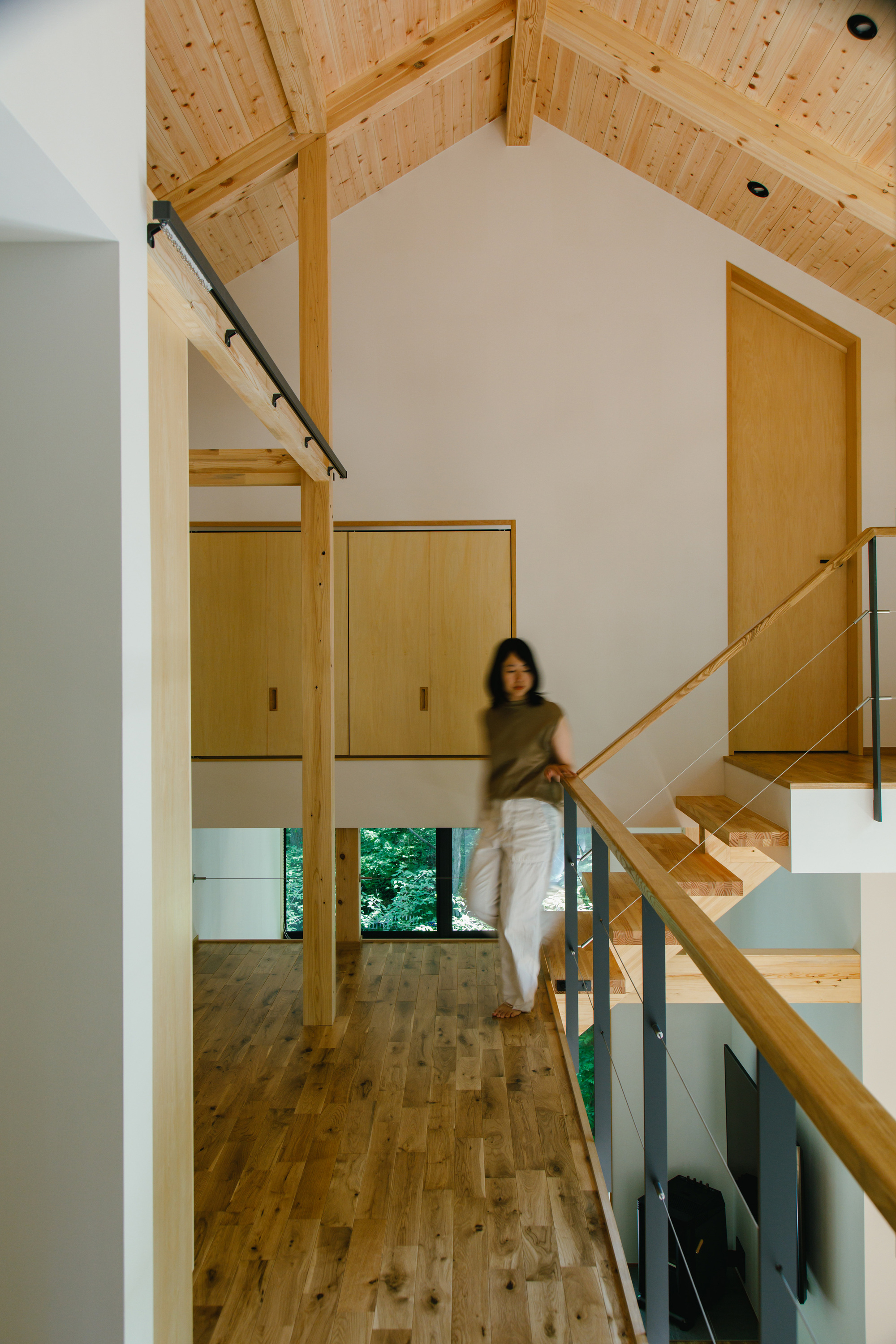 自建挑空别墅丨日本长野丨norari works-18