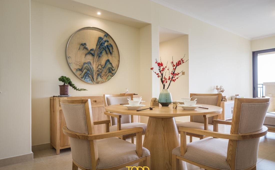 杜特设计“情墨松韵” | 原木新中式，简约舒适，融入自然景观-10