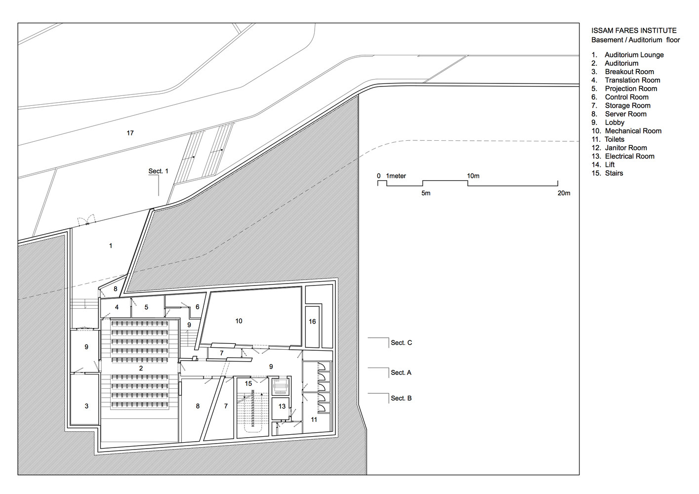 Issam Fares Institute – American University of Beirut  Zaha Hadid Architects-88