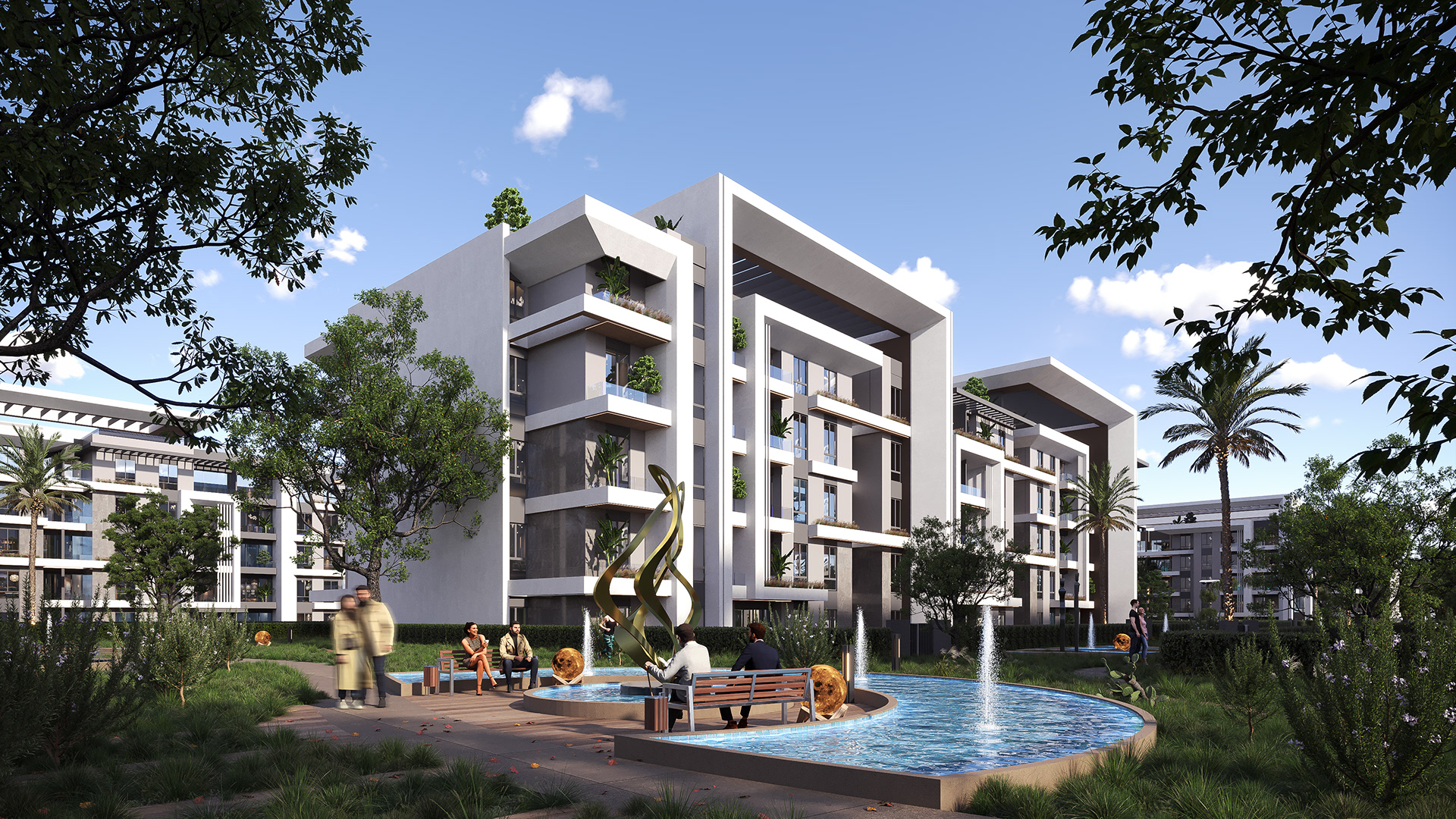 小高层住宅建筑丨Hafez Consultants-17