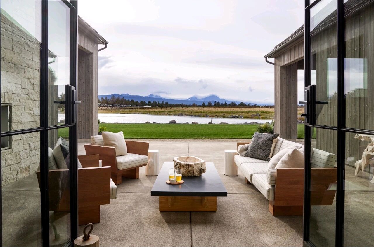 Oregon House丨美国俄勒冈丨霍金斯室内设计事务所 Hawkins Interiors-3