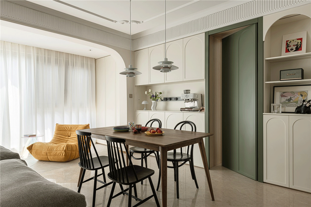 奶油小法式的浪漫丨尚舍家设计-39