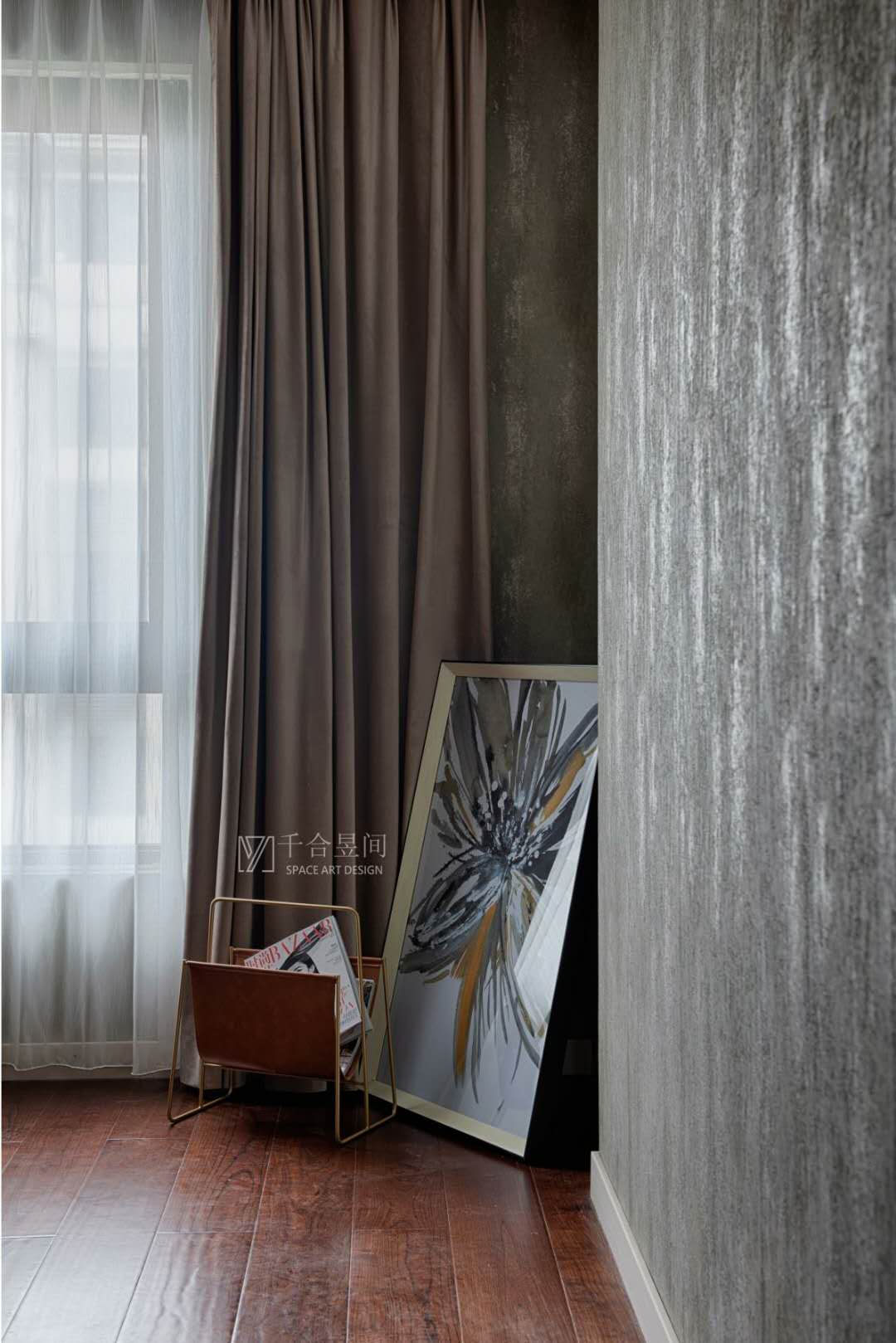 重庆约克郡壹號湖畔爱马仕风格私宅设计-54