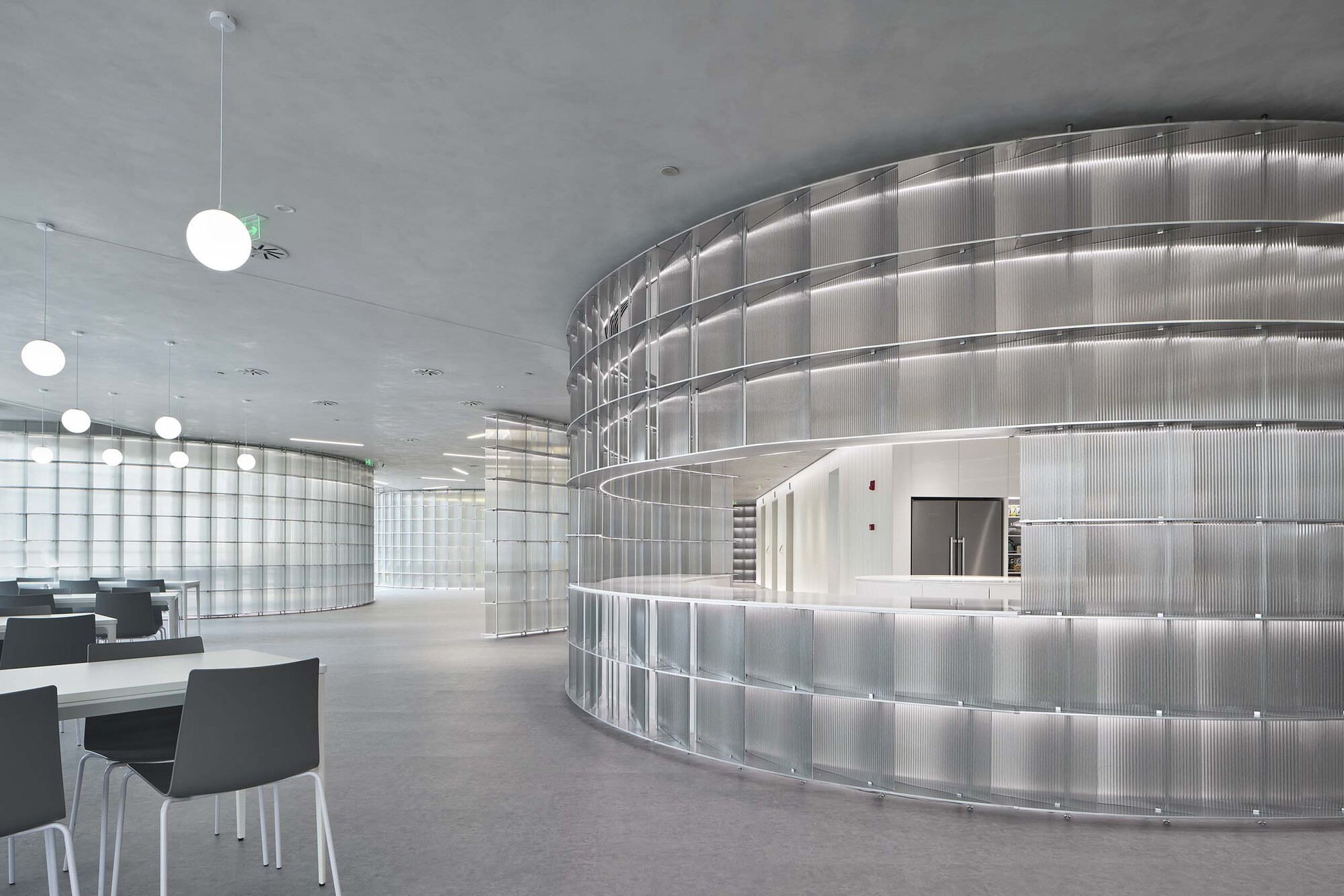 光办公室的绕组框架丨中国上海丨HCCH Studio-9