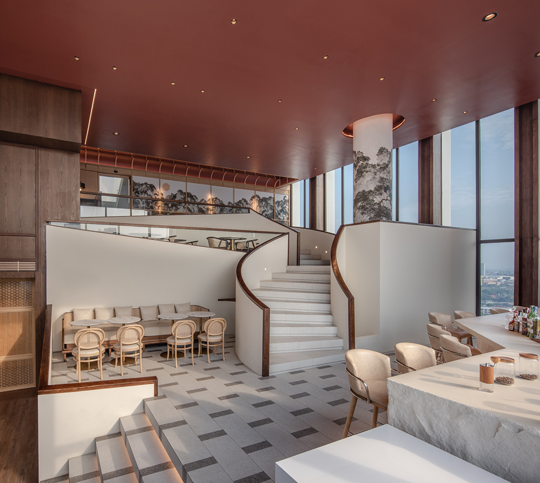 日本树木雕刻元素餐厅,泰国,曼谷 Designed by Tastespace.co - 酒吧餐厅 - 餐厅LOGO-VI空间设计-全球餐饮研究所-1