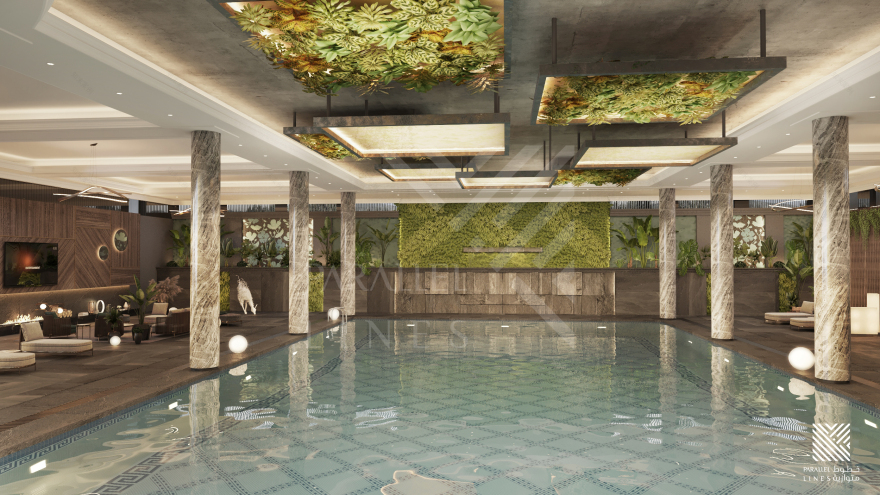 私人别墅·室内游泳池丨沙特阿拉伯-2