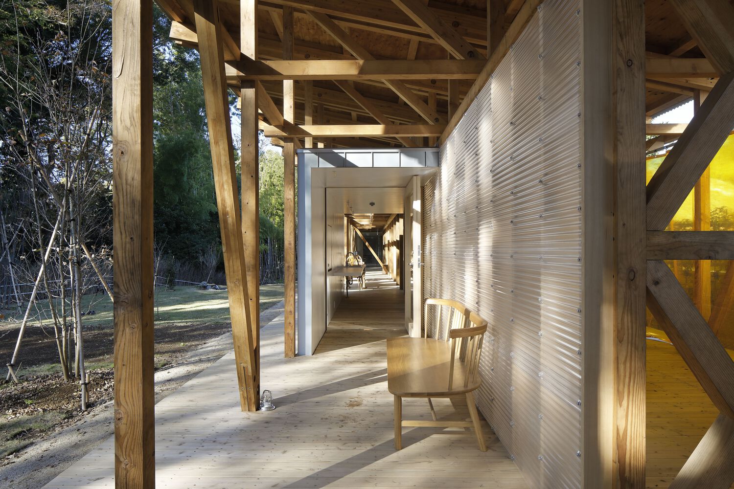 日本带有恩川老年日托中心丨山崎健太郎设计工作室-20