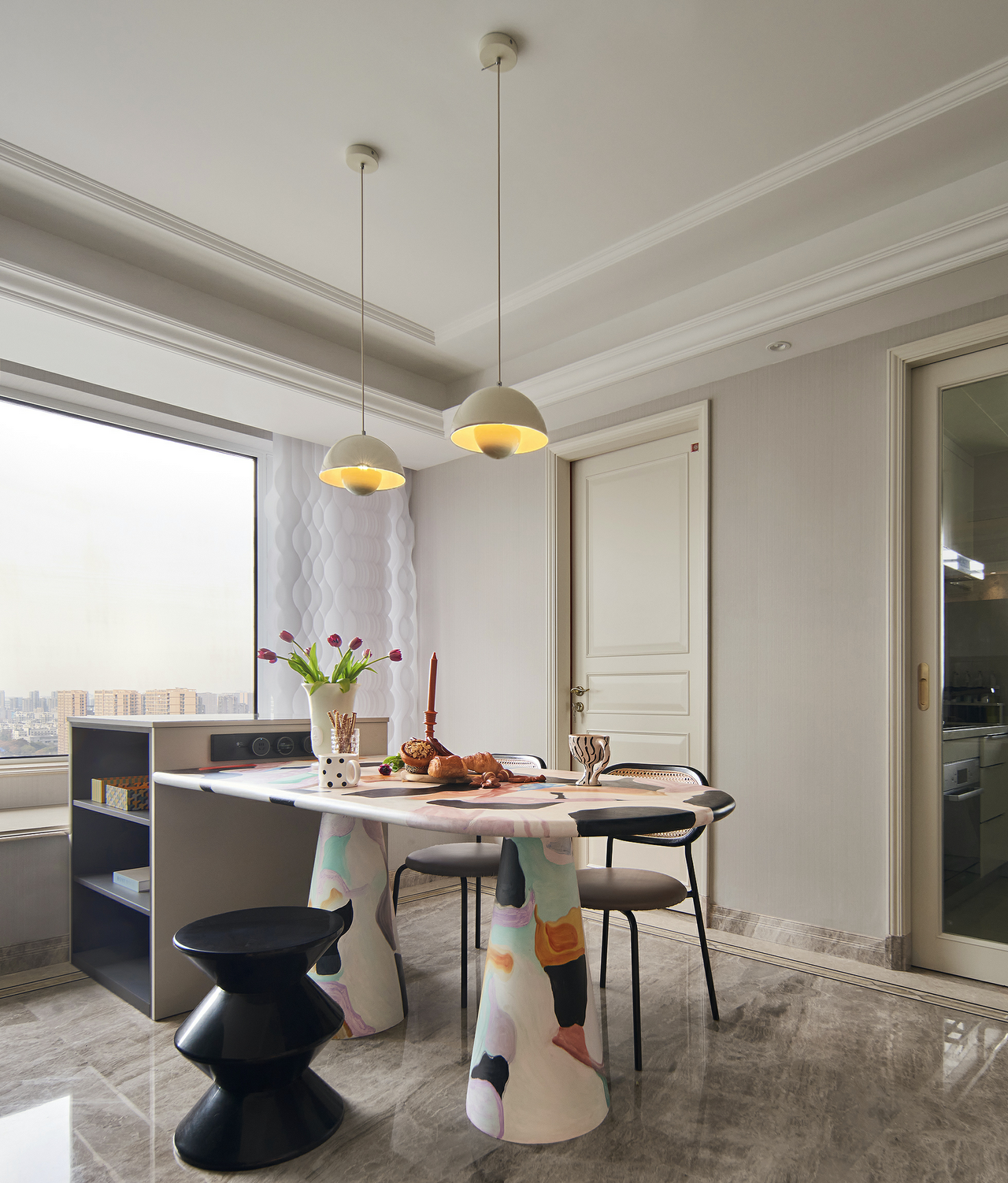 “她”宅,杭州古翠蓝庭丨中国杭州丨力设计-28