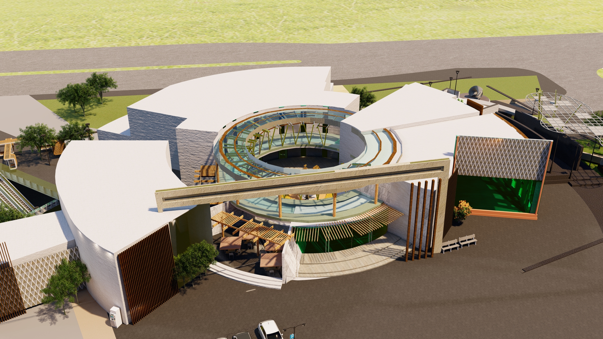 Arts center at the new capital-0