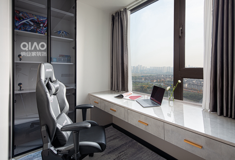 九里峰景现代轻奢风装修案例丨中国重庆丨重庆俏业家装饰-41