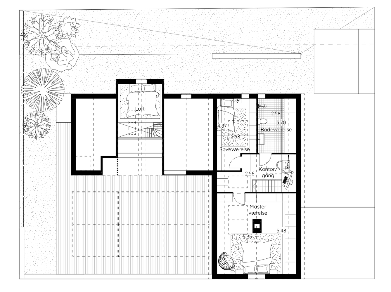 “鸟巢”之家 · 丹麦五口之家的自然生活丨Werkt Studio-40