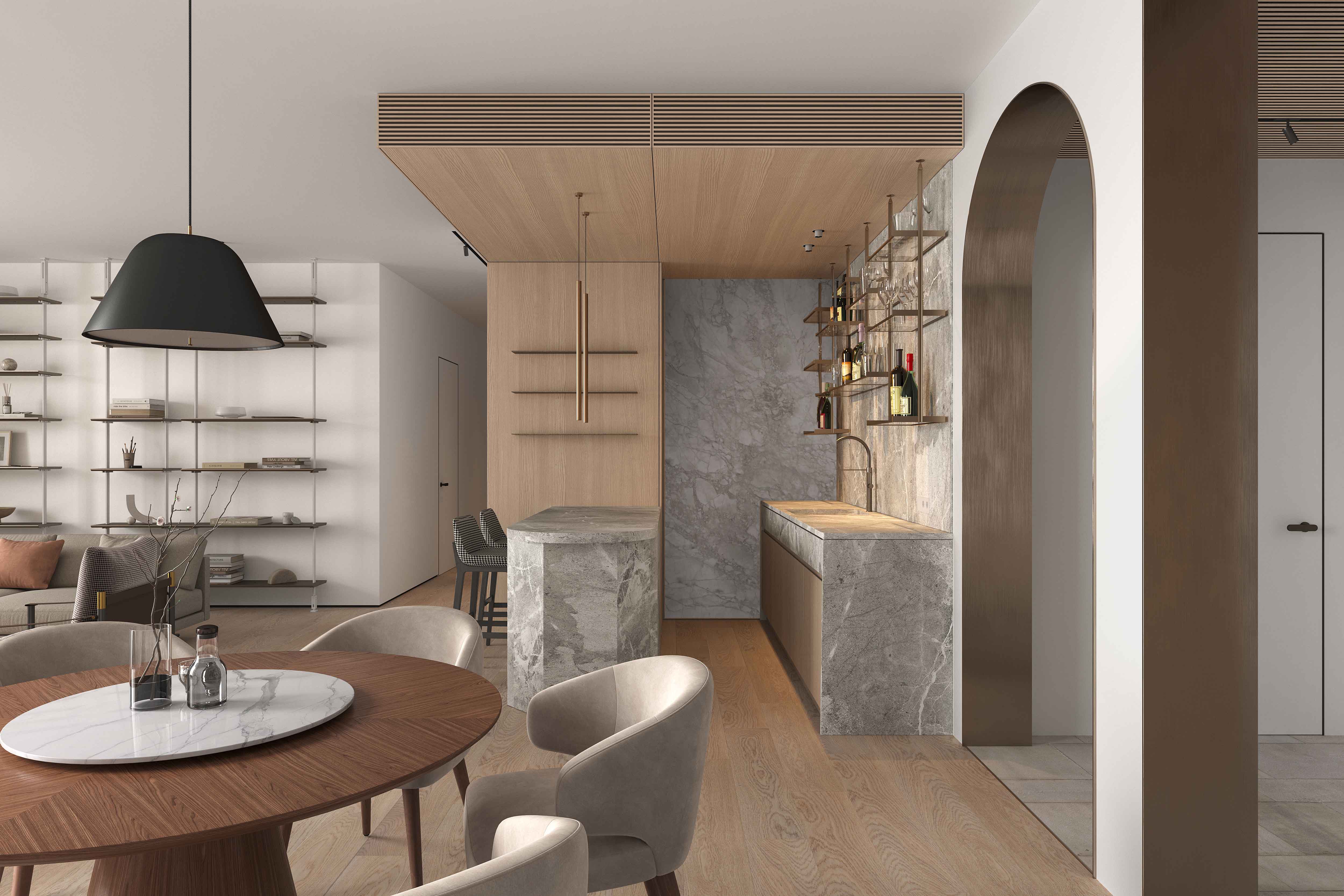 246 平米公寓设计-6