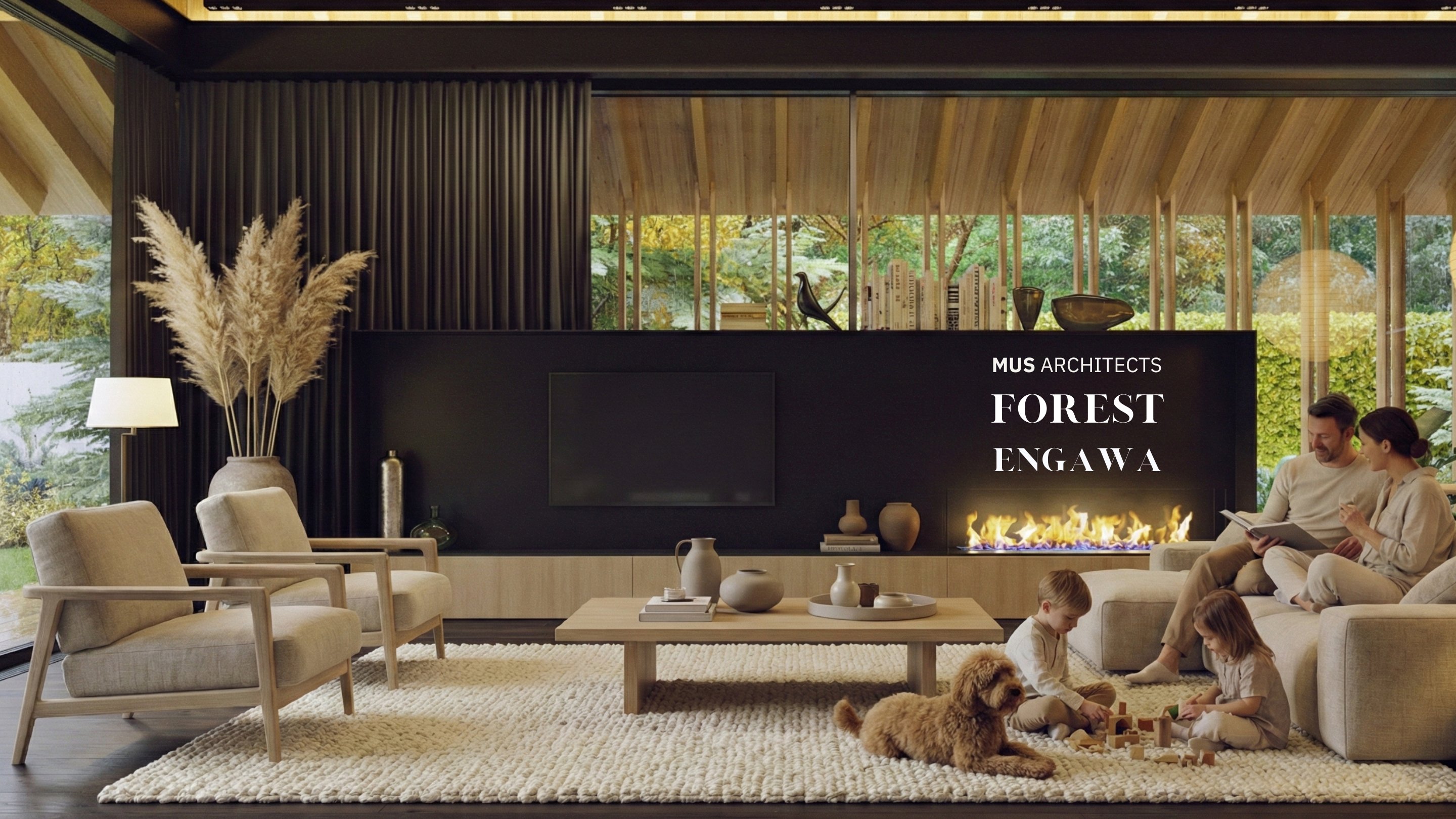 森林缘廊（注：Engawa是日语外来词，常见指房屋与庭院间的走廊，这里FOREST ENGAWA推测是指森林边缘类似廊状的区域，具体含义可能需结合更多语境判断 ） 丨波兰弗罗茨瓦夫丨MUS ARCHITECTS-13